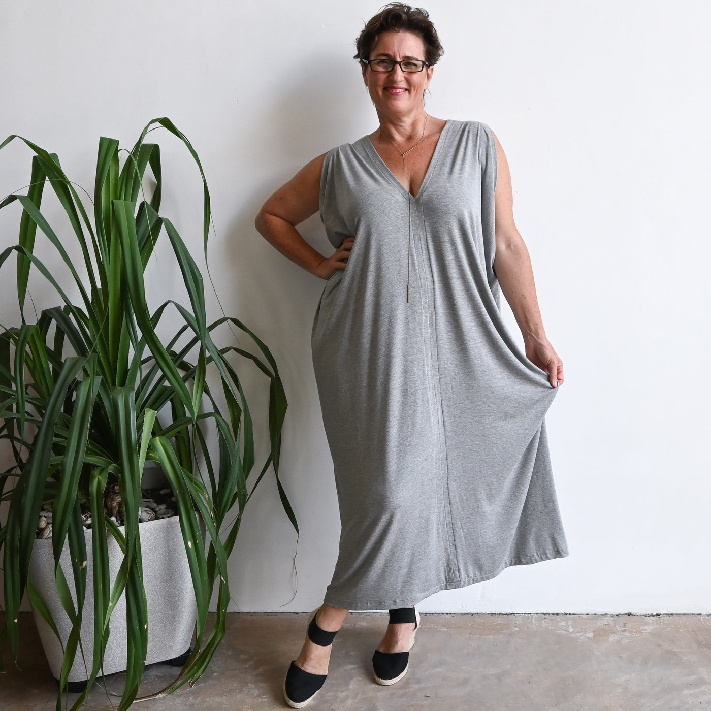 Goddess Kaftan Dress in Bamboo – KOBOMO