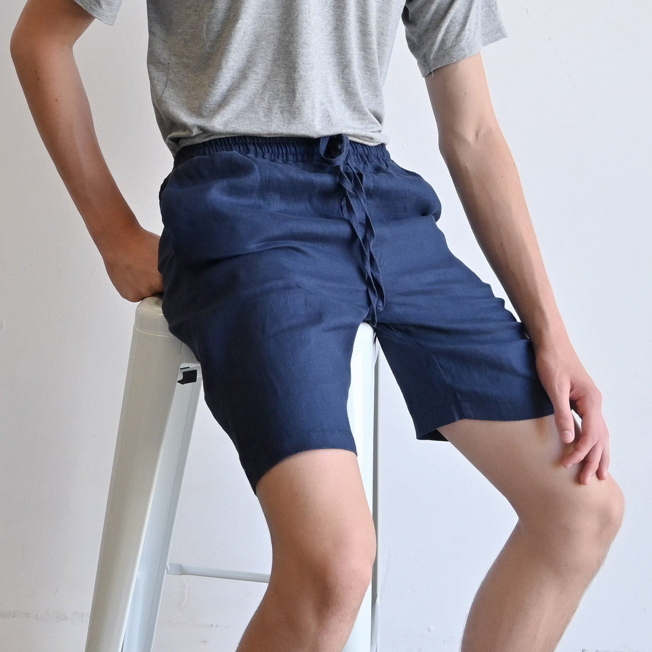 KOBOMO Linen Summer Shorts