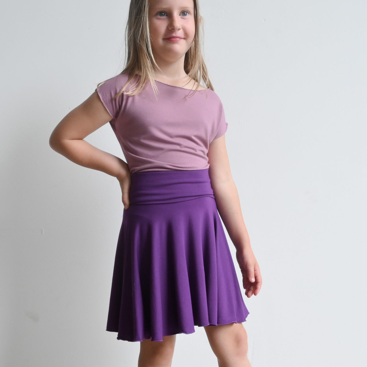 Girl's Ballet Skirt in Bamboo by KOBOMO Play