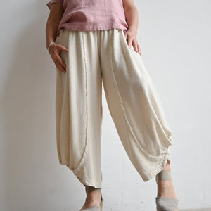 Linen Pant with Soft Waist – KOBOMO