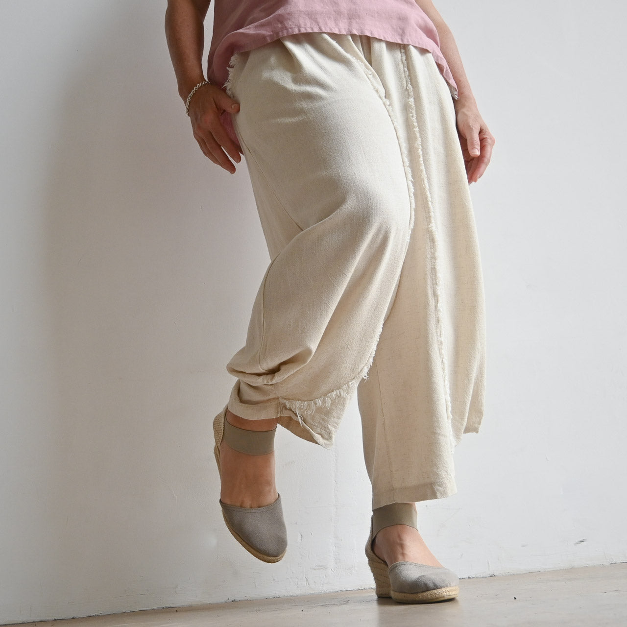 Linen Pant with Soft Waist