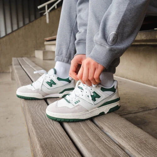 New Balance 550 White Green Men's – Sublime SNKRS