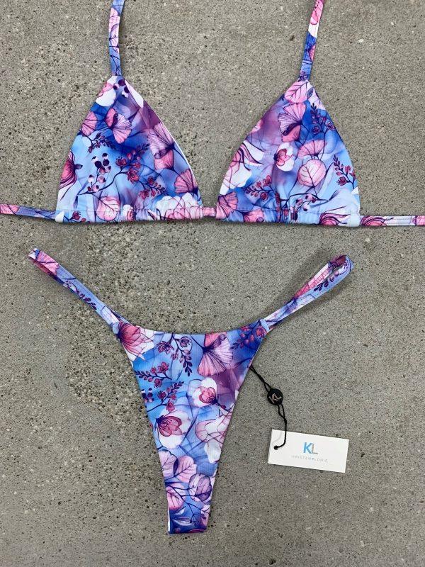 Cherry Blossom Bikini Top – Kristen Lonie Swimwear