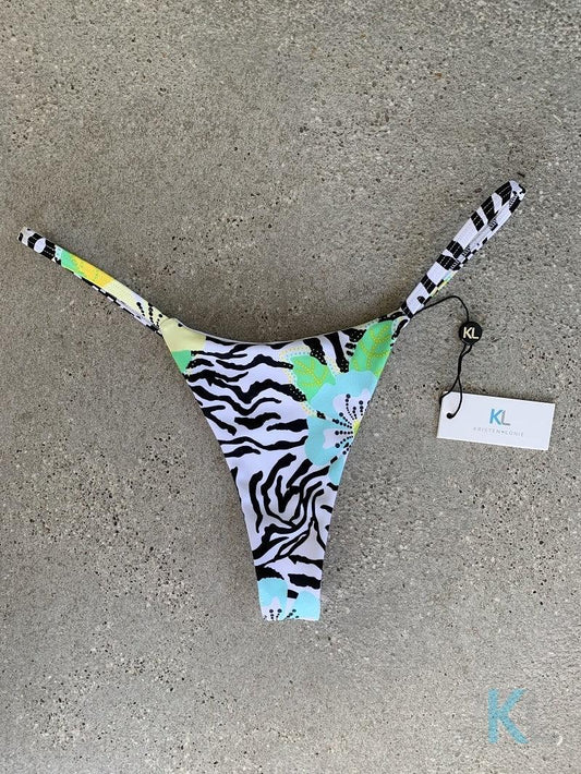 Pink Zebra Bikini Top – Kristen Lonie Swimwear