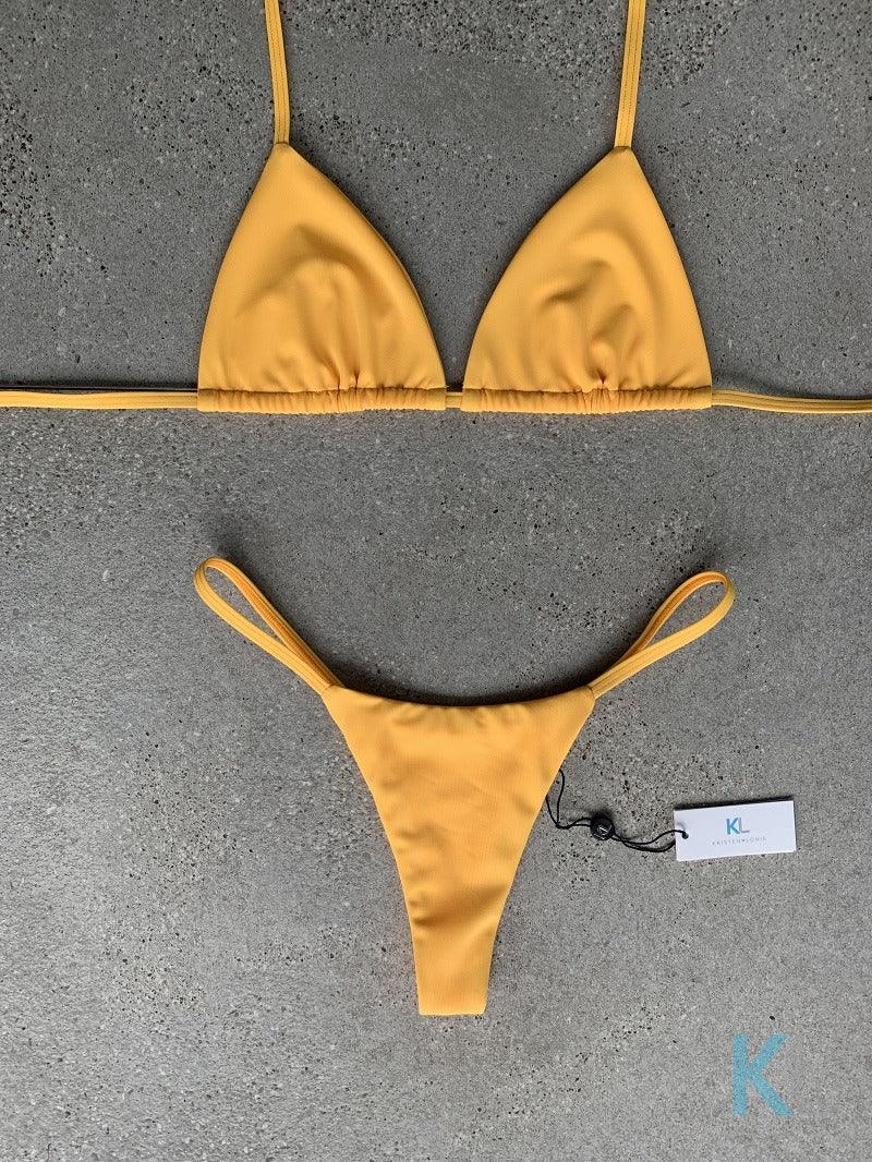Buttercup Bikini Top – Kristen Lonie Swimwear