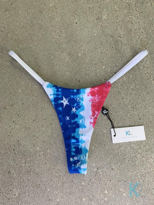 American Flag Bikini Top – Kristen Lonie Swimwear