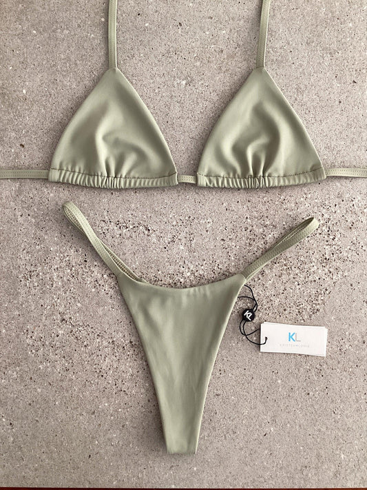 Light Olive Camo Bikini Top – Kristen Lonie Swimwear