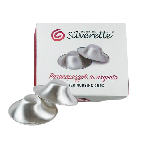 Silverette Nursing Cups - Protect and heal breastfeeding nipples