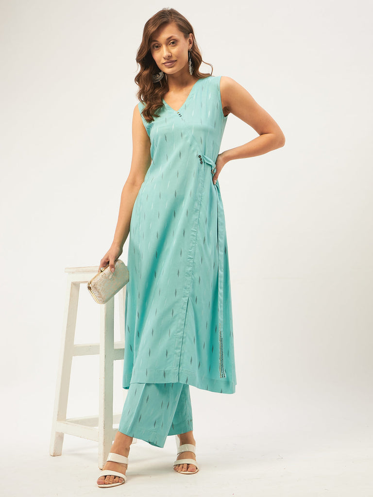 Aqua Green Kurta Set