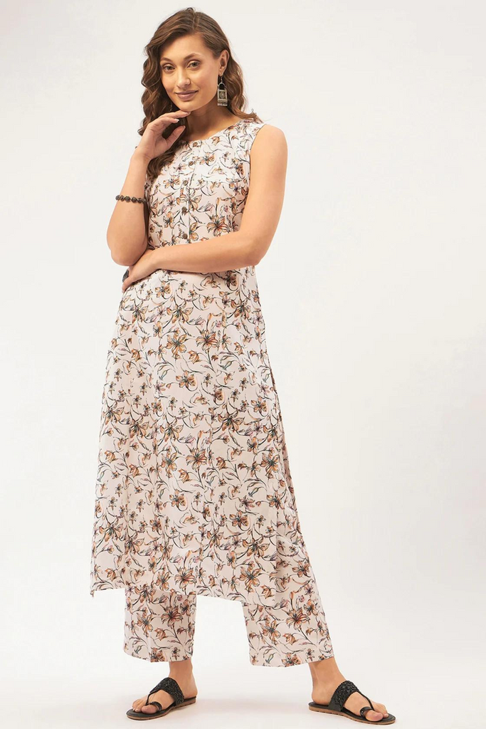 Floral Kurti Set