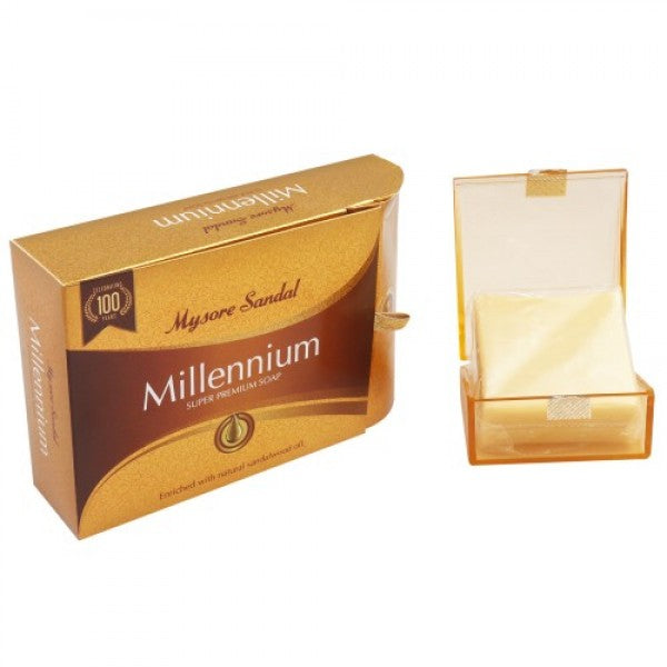 Buy MYSORE SANDAL Millennium Luxary Golden Soap 150g Pack of 2 Online at  Low Prices in India - Amazon.in