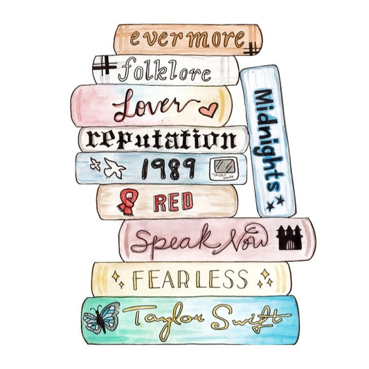 Taylor Swift albums sticker – PaintedPalletDesigns