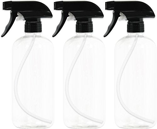 Uineko Plastic Spray Bottle (4 Pack, 24 Oz, All-Purpose) Heavy Duty Spraying  Bottles Leak Proof
