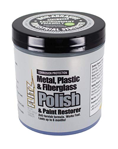 Flitz Multi-Purpose Polish and Cleaner Paste for Metal, Plastic