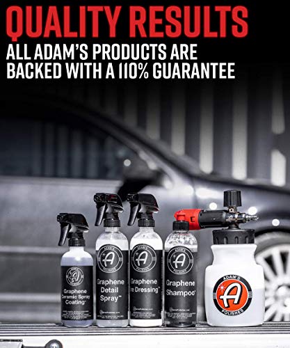  Adam's Graphene CS3 (16oz) - Graphene Waterless Wash Ceramic  Spray Coating Detail Spray, High Gloss Car Wash Cleaning Spray For Car  Detailing