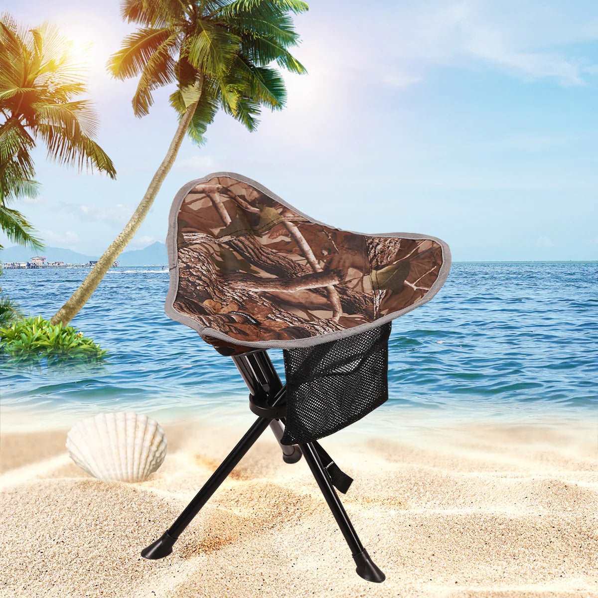 Buy REDCAMP2 Pack Tripod Hunting Chairs for Blinds, Portable