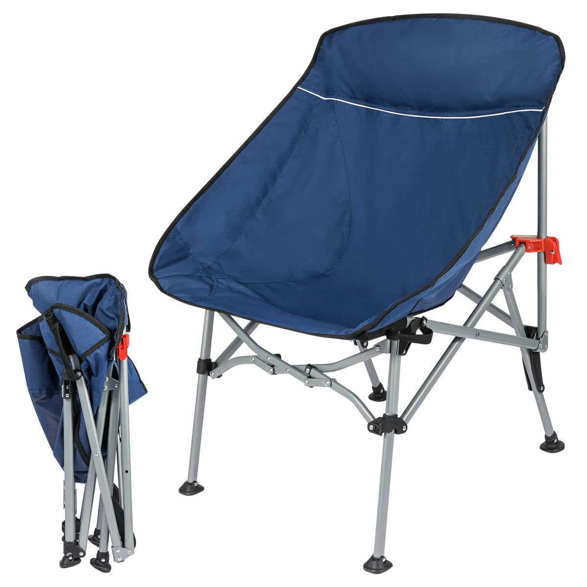 REDCAMP Oversized Folding Camping Chair for Adults Heavy Duty