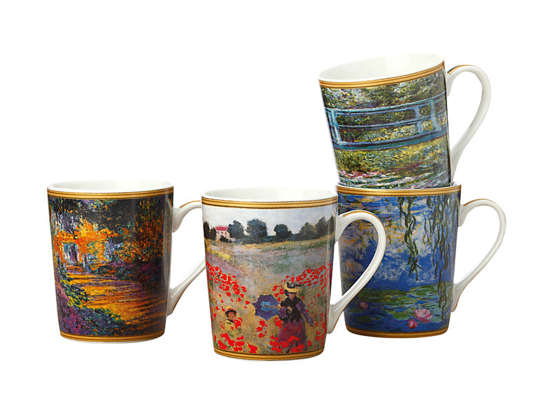Impressions Monet Mug Set of 4 Gift Boxed