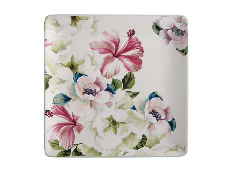 Magnolia Square Platter Gift Boxed