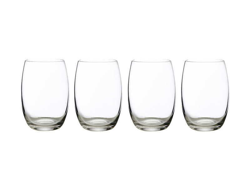 Chiara Stemless Glass Set of 4 Gift Boxed