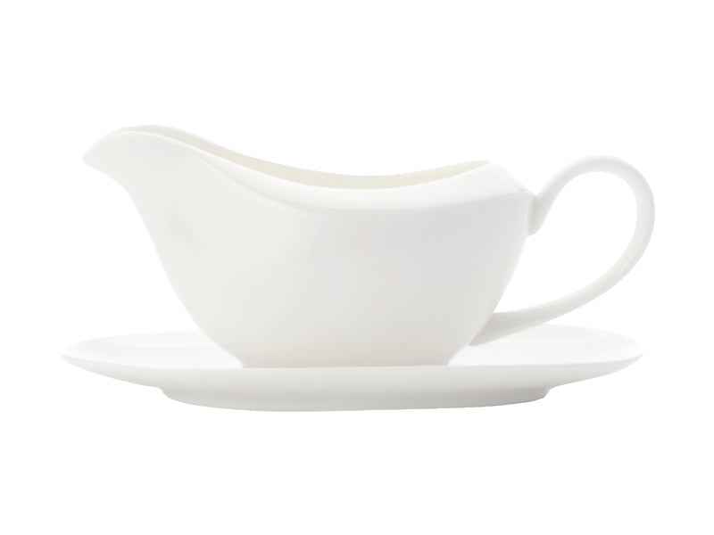 Pearlesque Gravy Boat & Saucer Gift Boxed