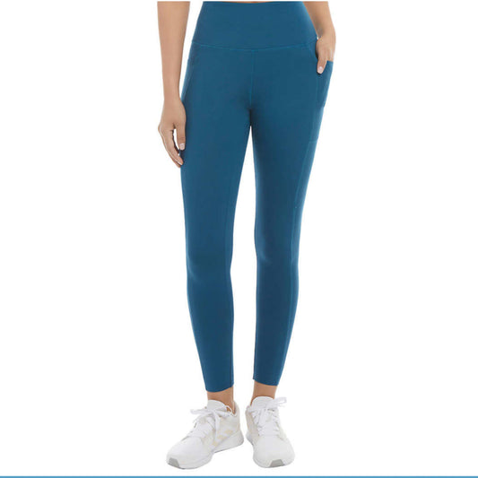 Jockey Women's High-Rise Side Pockets Moisture Wicking Active Yoga