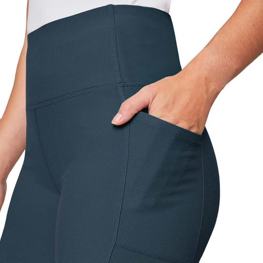Danskin Women's Ultra High Rise Moisture Wicking Side Pockets