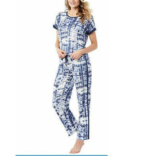 Lucky Brand Women's Denim Floral 4-Piece Lounge Pajama Set – Letay