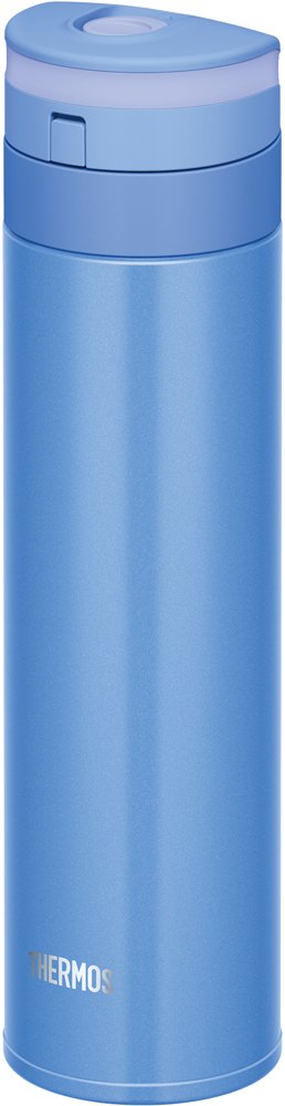 Thermos Water Bottle Vacuum Insulated Mobile Mug 400ml Blue Stitch JNL-403 BST