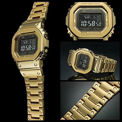 CASIO G-Shock Watch GMW-B5000GD-9JF Connected Radio Solar Gold NEW