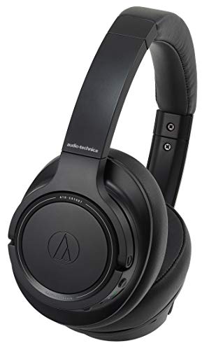 Audio-Technica ATH-SR50BT Noise-Cancelling Bluetooth Headphone Black NEW_1
