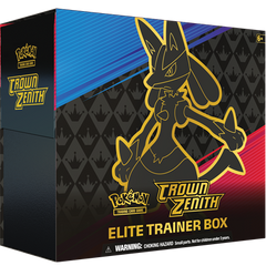 Pokemon Crown Zenith elite trainer box