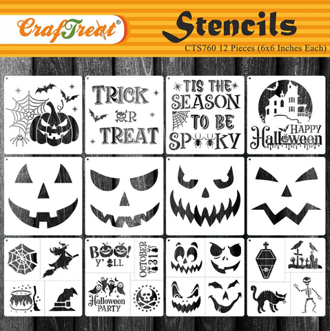 Halloween party 2023 stencil collections