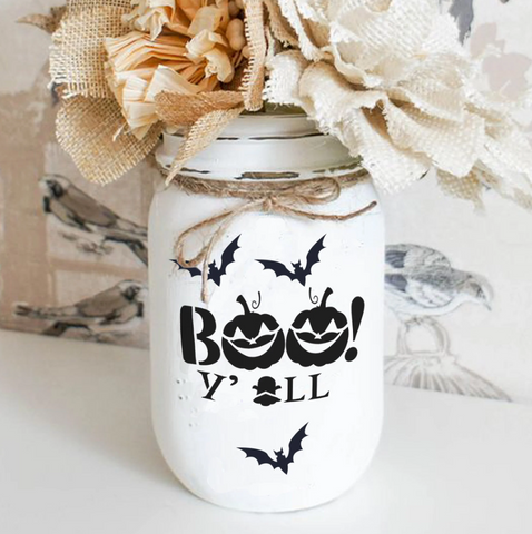 Halloween decor-flowe pot ideas