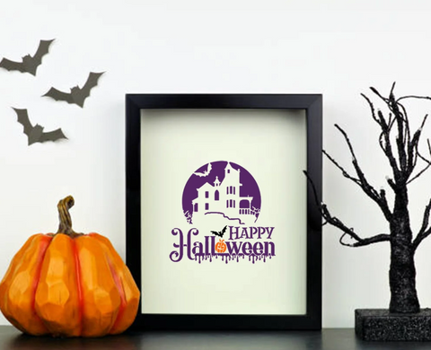 Craftreat Happy Halloween frame-home decor ideas