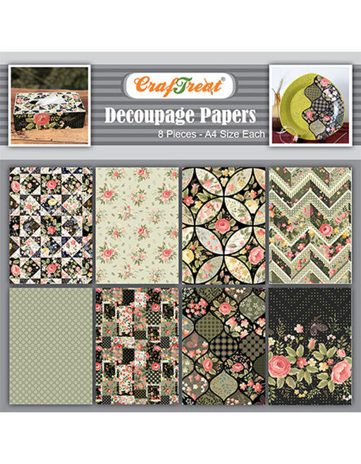 Buy Mosaic Decoupage Paper A4 for Decoupage Art Ideas — Craftreat