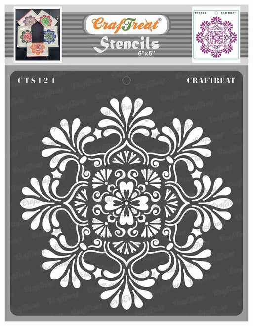 Mandala Stencil - Reusable Stencils of Mandala in Multiple Sizes