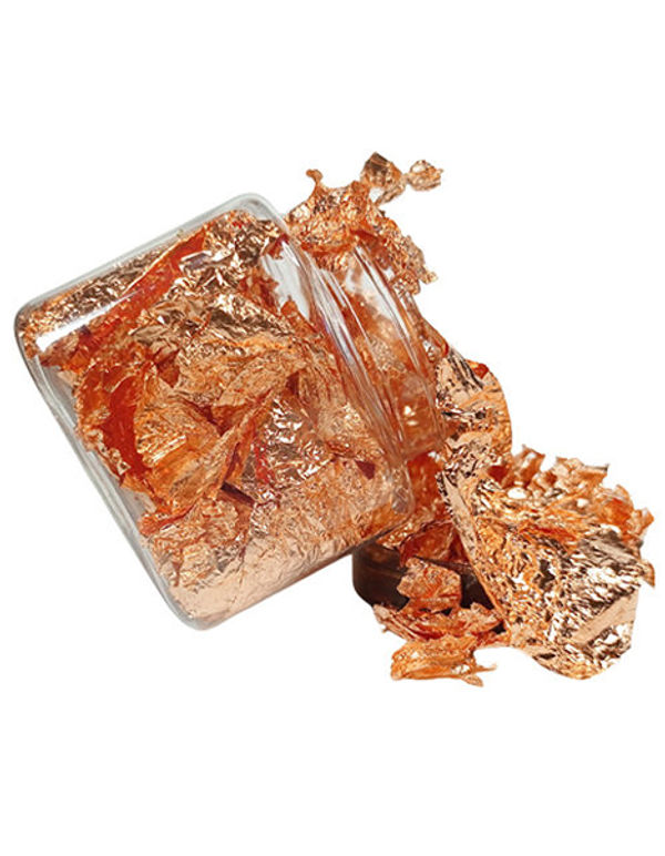 CrafTreat Gilding Foil Flakes Copper25gm