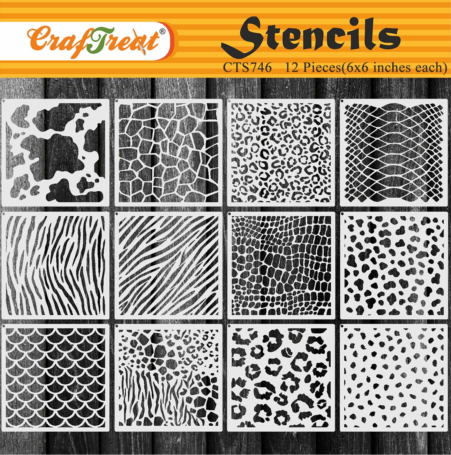 Pattern Stencils by Craft Smart®, 12 x 12