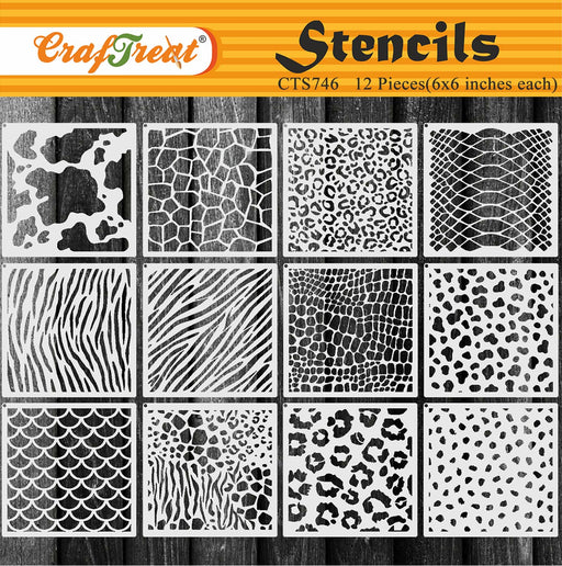 Buy Stencil Collections Online DIY Stencil Art Designs & pattern for  crafts, Scrapbooks, Mixed media etc., — Craftreat