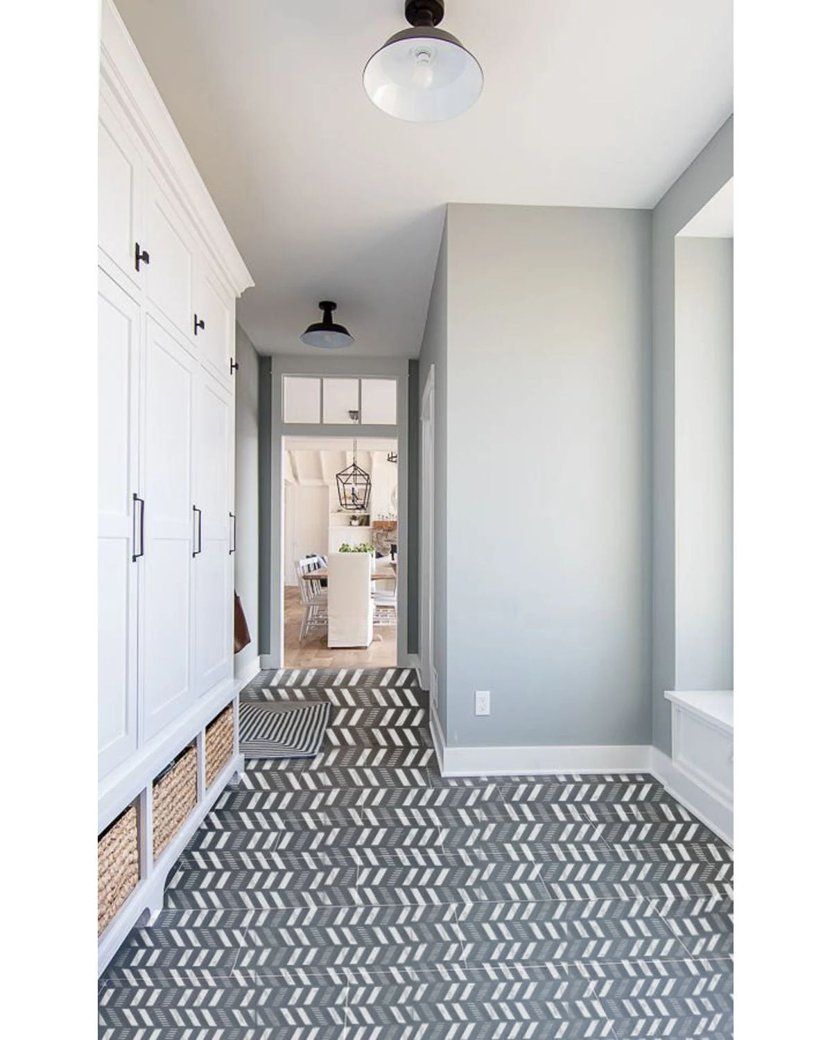 Herringbone Pattern Wall Stencils & DIY Floor Stencils