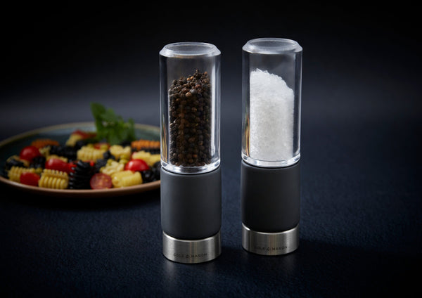 Scandinavian pepper grinder set (17cm) + STARTERPACK (3x20g) - Add