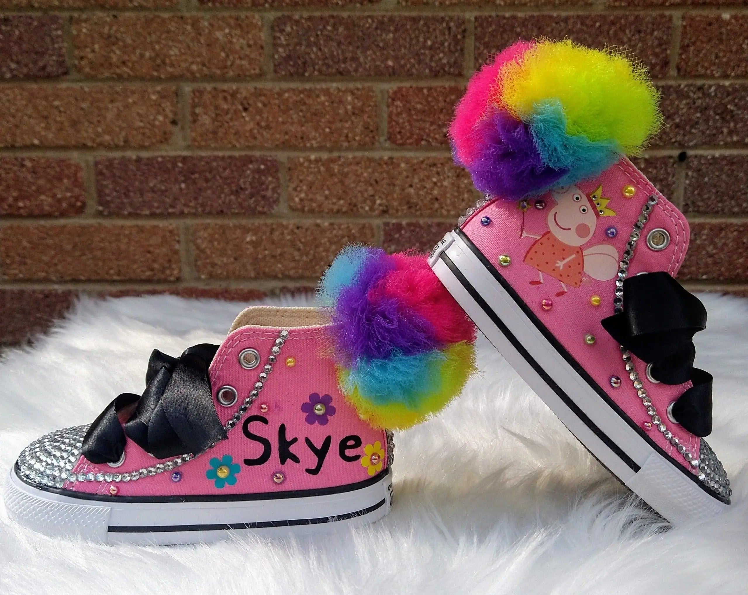 Peppa Pig Custom Shoes