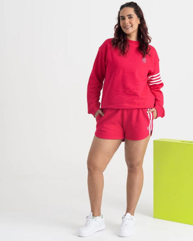 Supreme Chill Sweatshirt and Shorts Co-ord Set