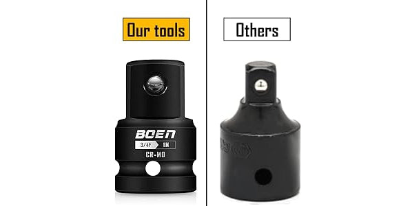 BOENTools 3/4"F x 1"M Impact Socket Adapter detail-2