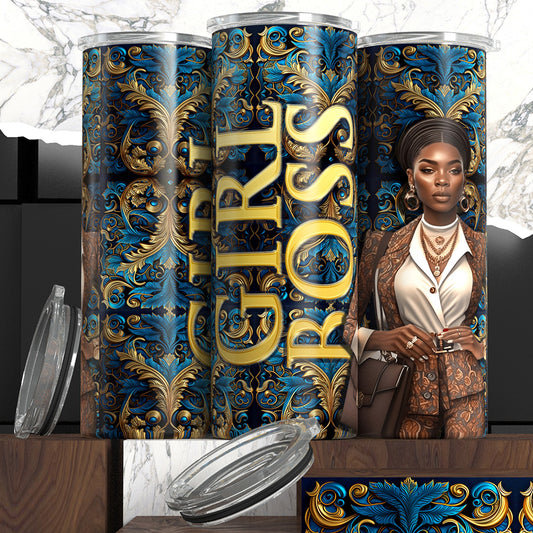 Unique Girl Boss Tumbler