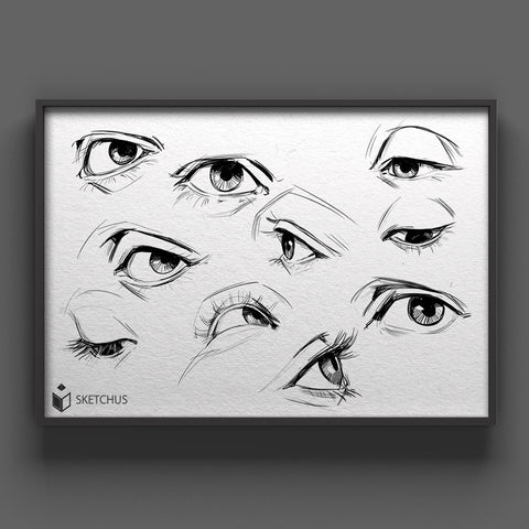 Augen Zeichnen Lernen