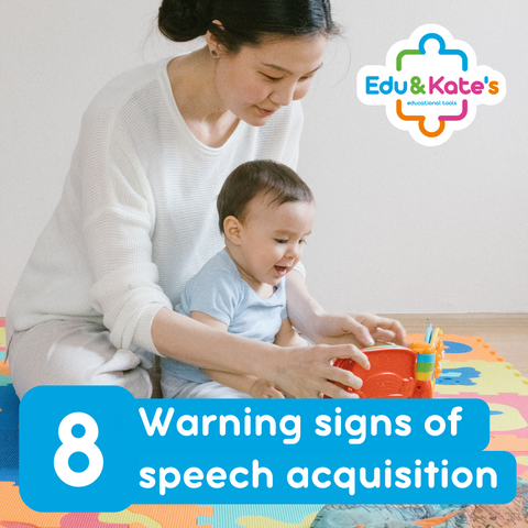 8 warning signs of speech acquisition