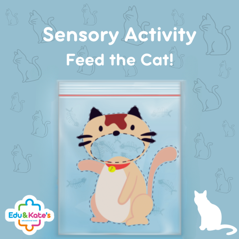 Free Sensory Activity - Feed the Cat