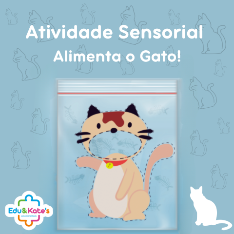 Atividade Sensorial - Alimente o Gato